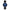 Gatsby Cliff Blue Swiss Opal Watch 36MM with Black Mesh Strap Watches Clinks