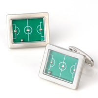 Green Soccer Field Cufflinks Novelty Cufflinks Clinks Australia