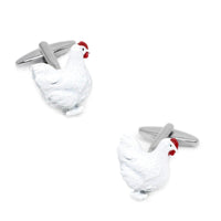 Colour Chicken Cufflinks Novelty Cufflinks Clinks Australia