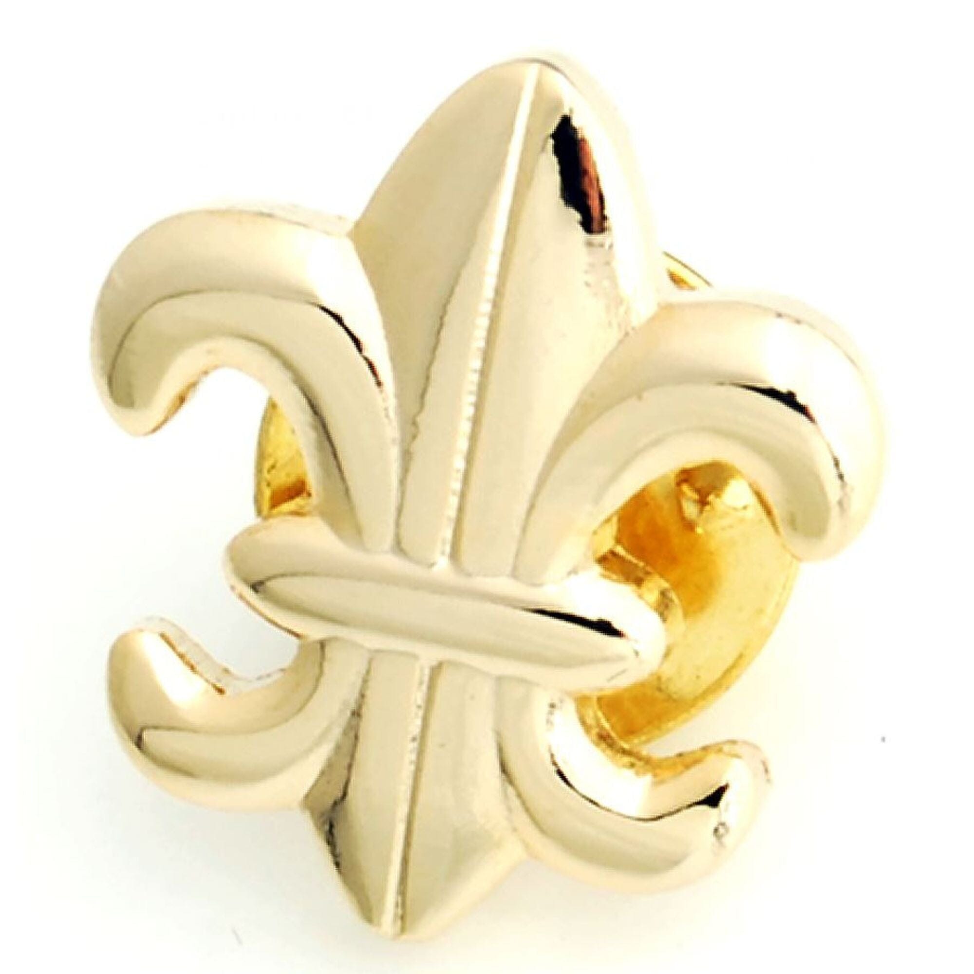 Fleur De Lis Lapel Pin in Gold Lapel Pin Clinks 