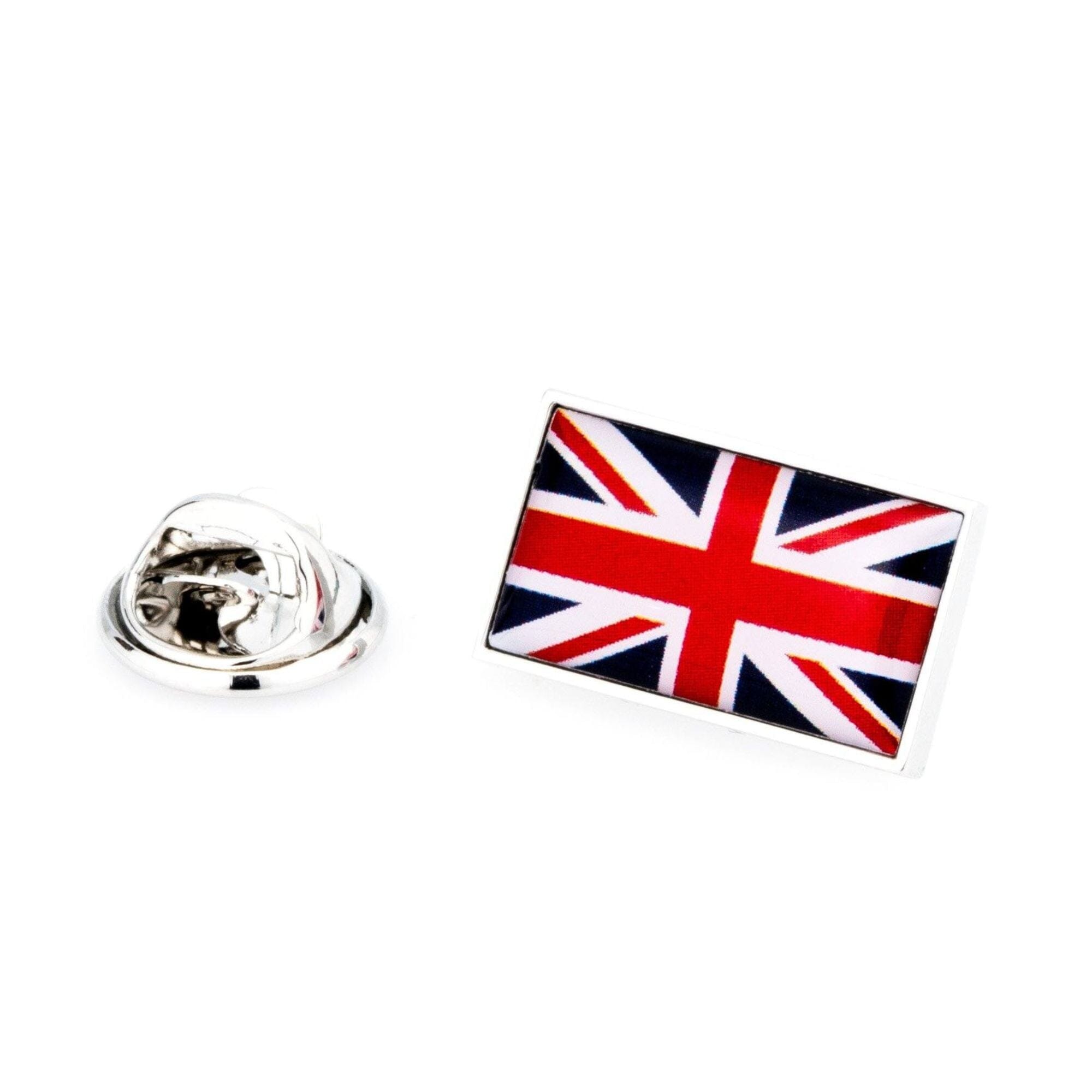 Flag of the United Kingdom - Union Jack Lapel Pin Lapel Pin Clinks Default 