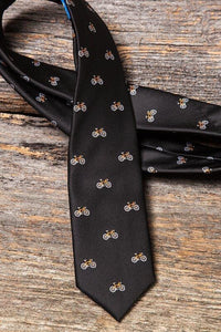 Bicycles Skinny Tie Ties Clinks