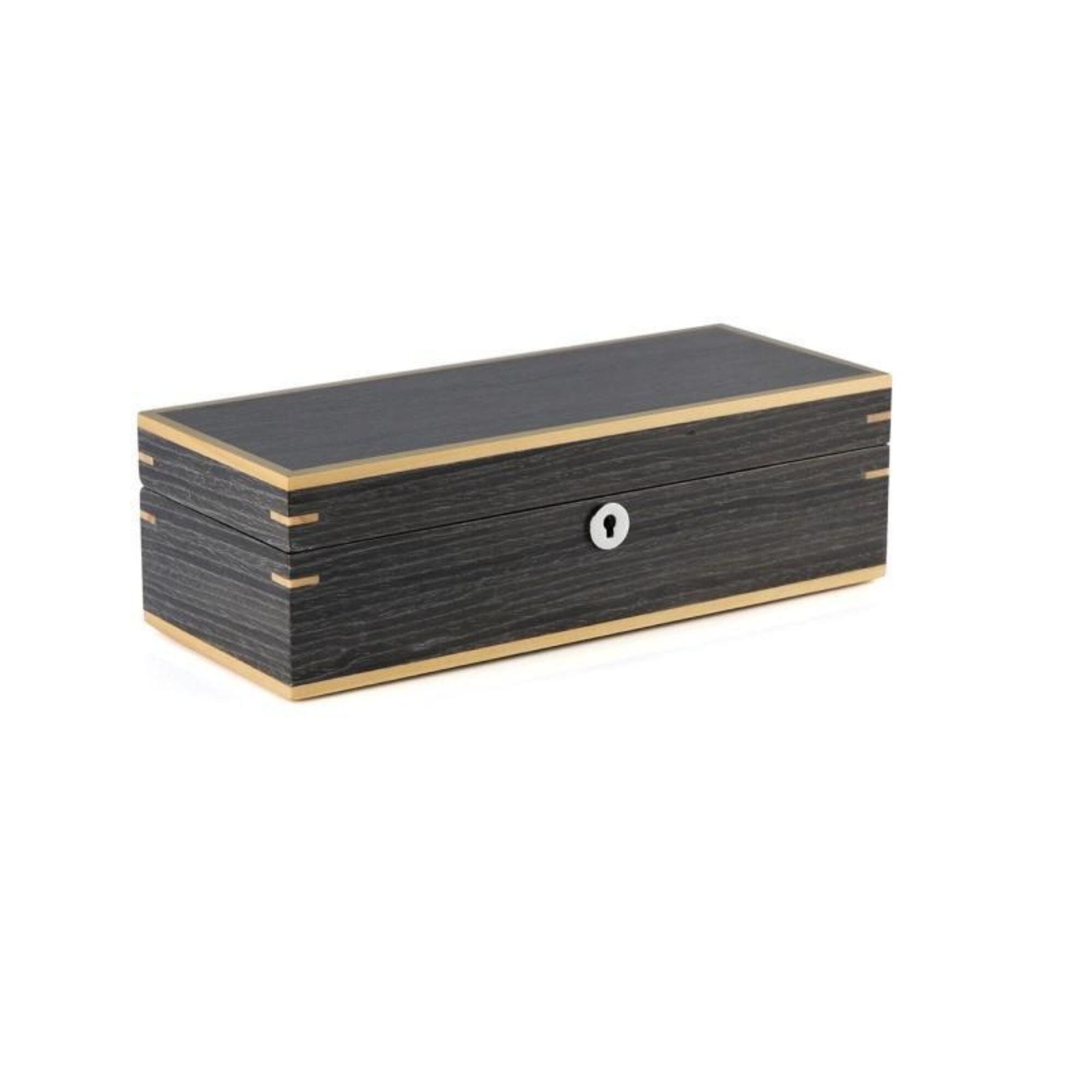 Ginko Wooden Watch Box for 5 Watches Watch Boxes Clinks 