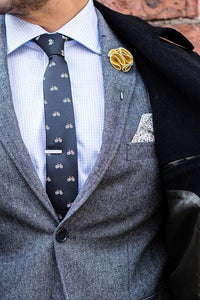 Bicycles Skinny Tie Ties Clinks