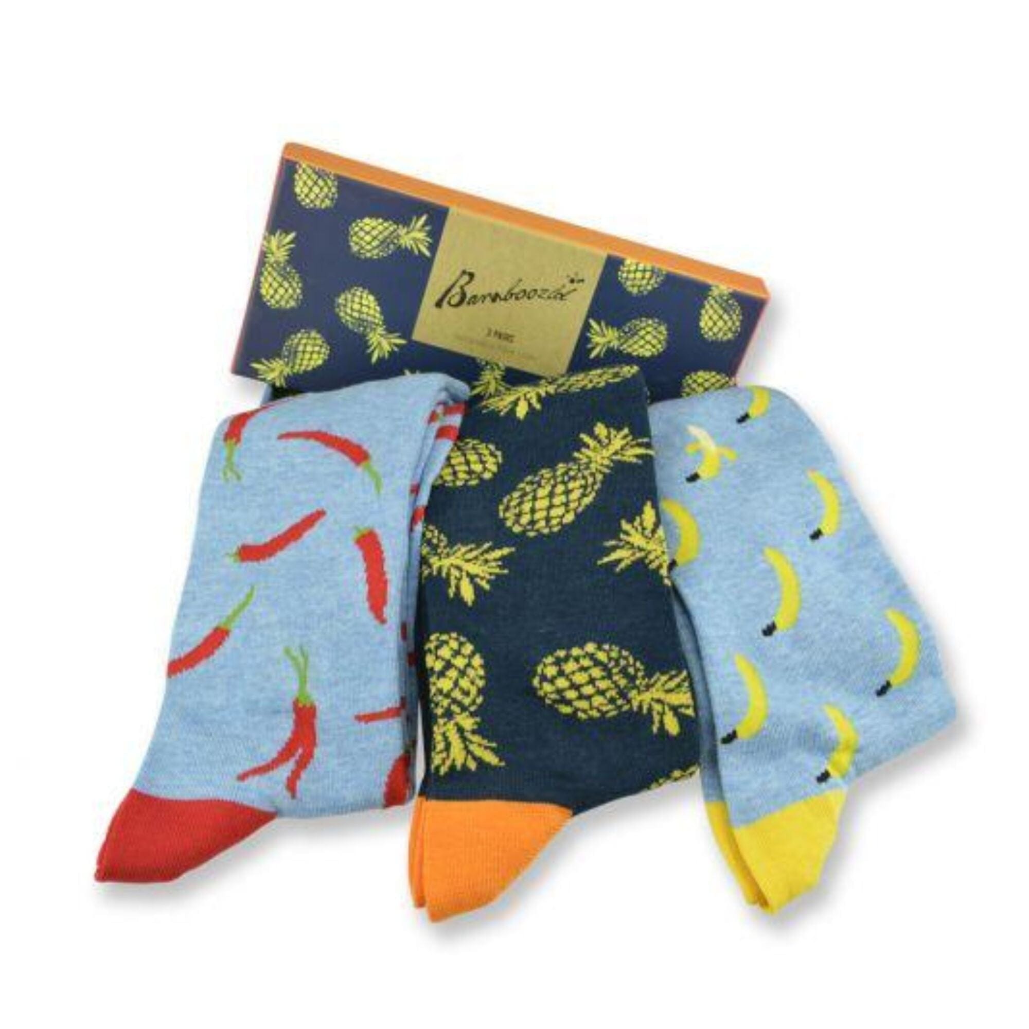 Food 3 pair Socks Gift Box Socks Clinks Default 