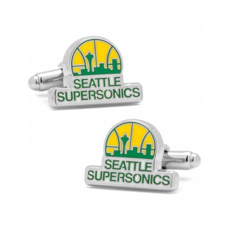 Seattle Supersonics Cufflinks Novelty Cufflinks NBA 