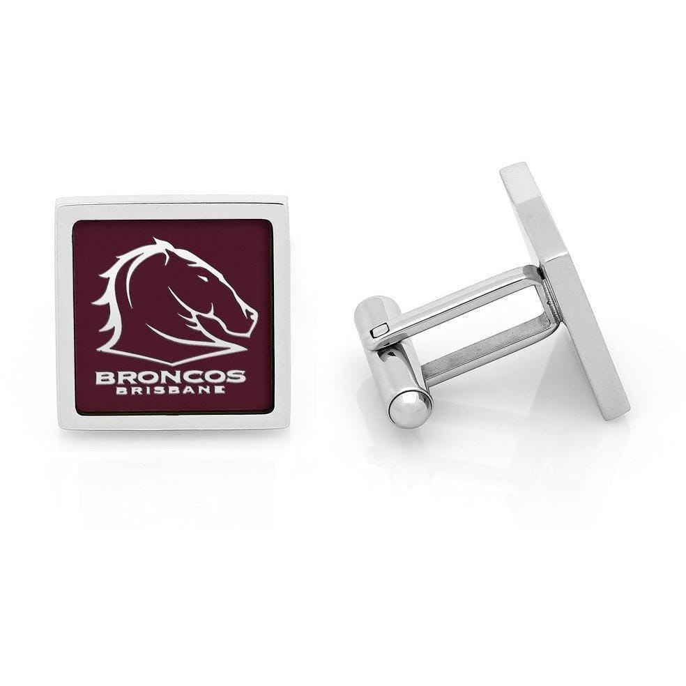 Brisbane Broncos NRL Cufflinks Novelty Cufflinks NRL Brisbane Broncos NRL Cufflinks 