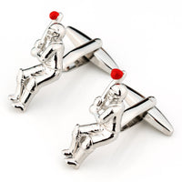 Cricket Batter Cufflinks Novelty Cufflinks Clinks Australia