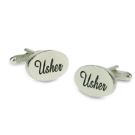 Usher Script Cufflinks Wedding Cufflinks Clinks Australia 