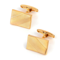 Classic Gold Ridge Cufflinks Classic & Modern Cufflinks Clinks Australia