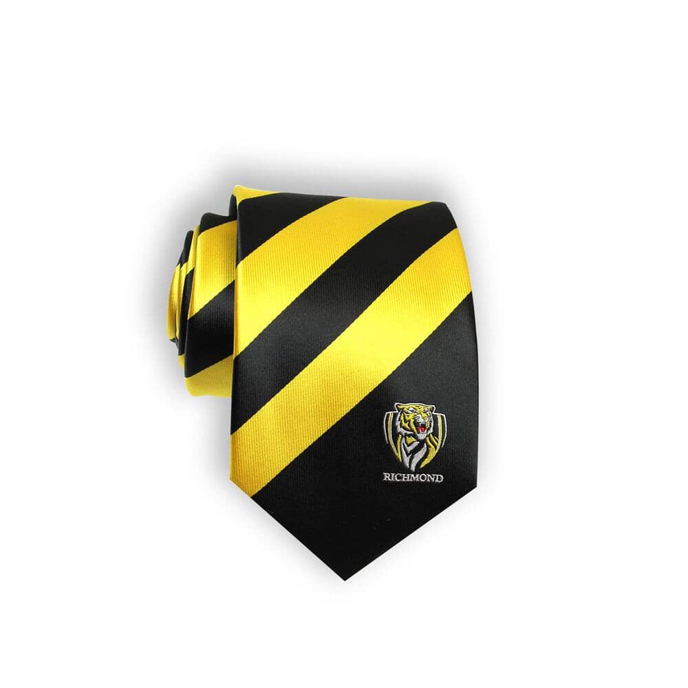 Richmond AFL Microfibre Tie Ties AFL Default 