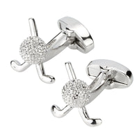 Golf Club and Ball Cufflinks Novelty Cufflinks Clinks Australia Golf Club and Ball