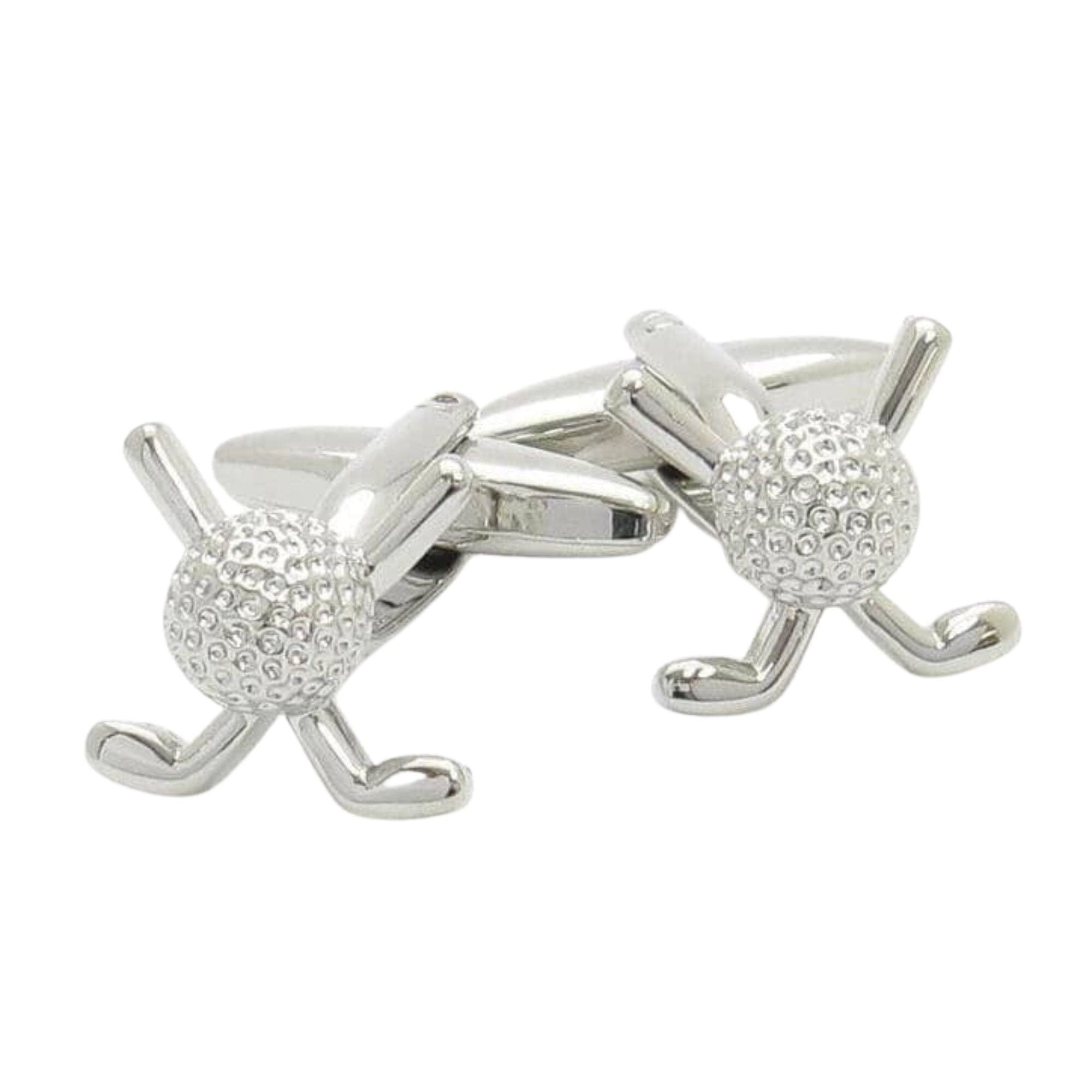 Golf Club and Ball Cufflinks Novelty Cufflinks Clinks Australia 