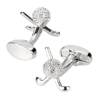 Golf Club and Ball Cufflinks Novelty Cufflinks Clinks Australia