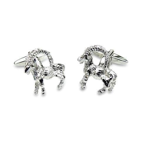 Capricorn Goat Cufflinks Novelty Cufflinks Clinks Australia Capricorn Goat Cufflinks 