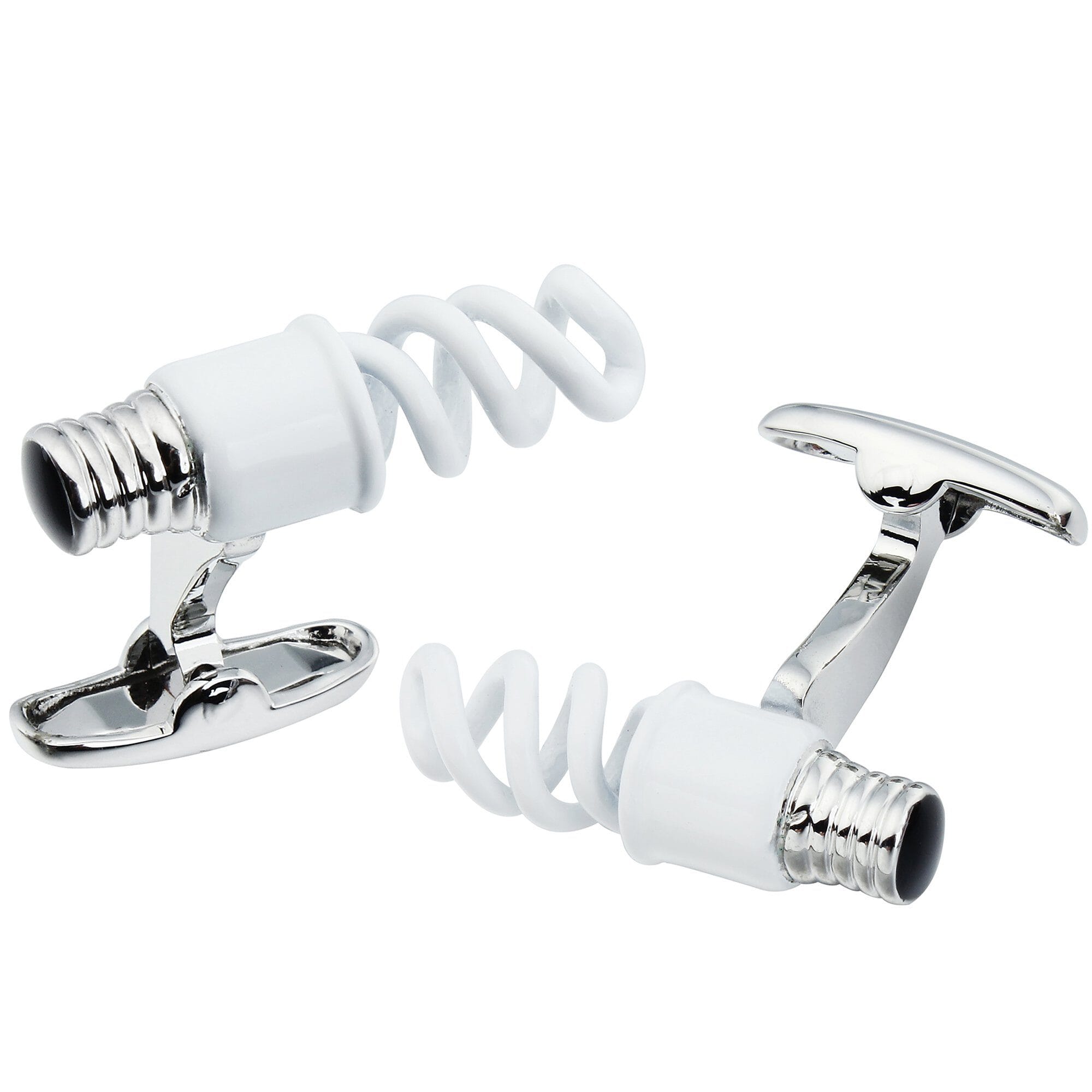 Eco Light Bulb Cufflinks Novelty Cufflinks Clinks Australia Eco Light Bulb Cufflinks 