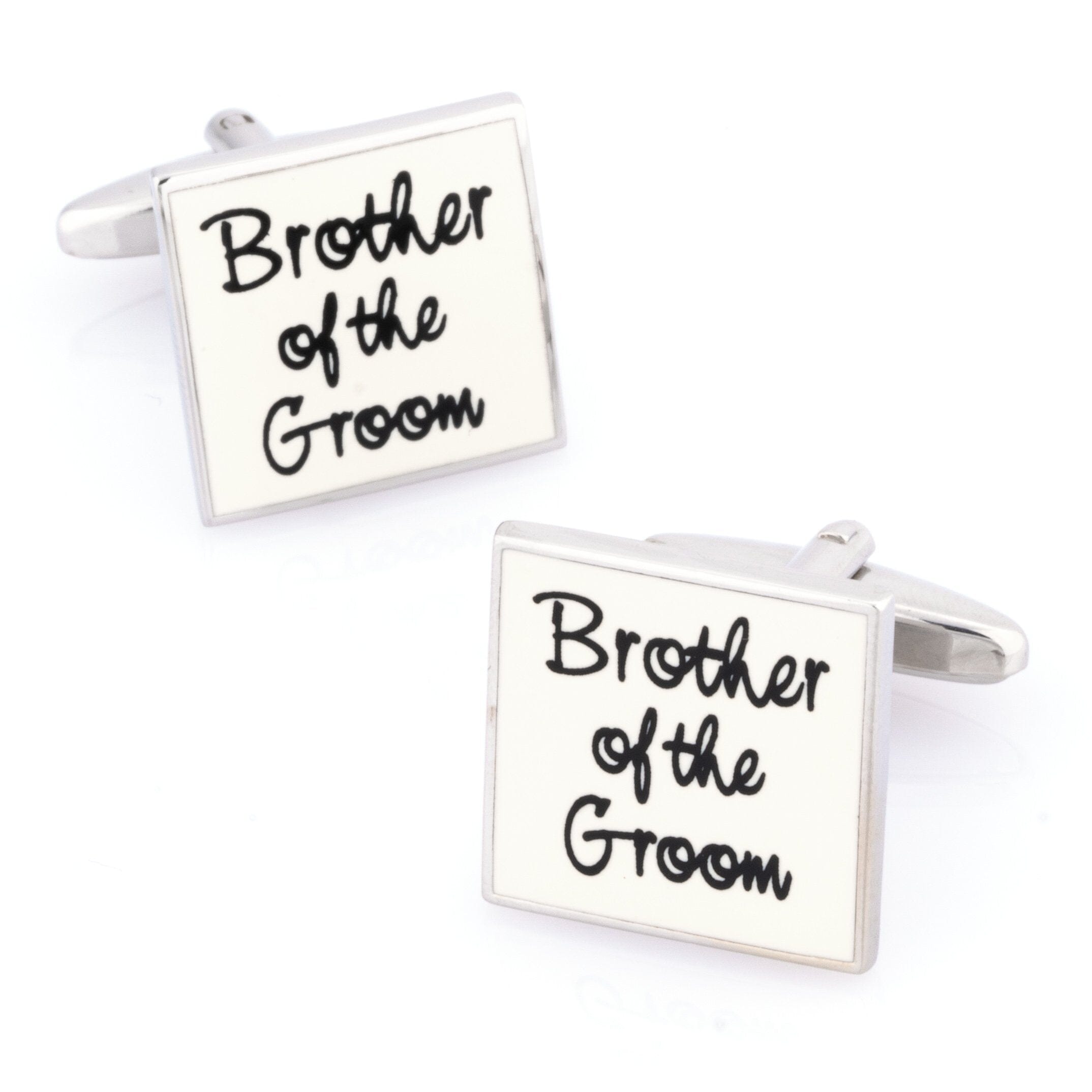 Brother of the Groom White Wedding Cufflinks Wedding Cufflinks Clinks Australia Brother of the Groom White Cufflinks 