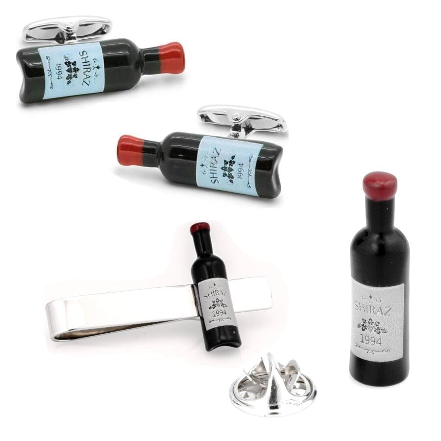 Shiraz Red Wine Bottle Set Gift Set Clinks Default 