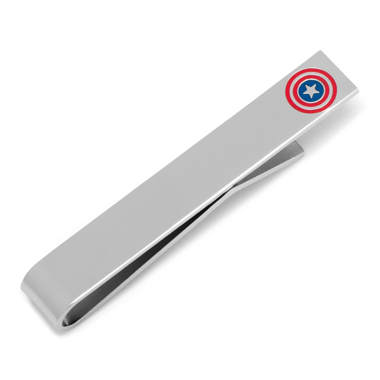 Captain America Shield Tie Bar Tie Bars Marvel Comics 