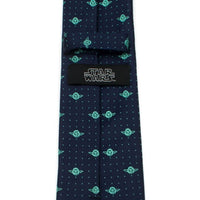 Yoda Dot Star Wars Navy Tie Ties Star Wars