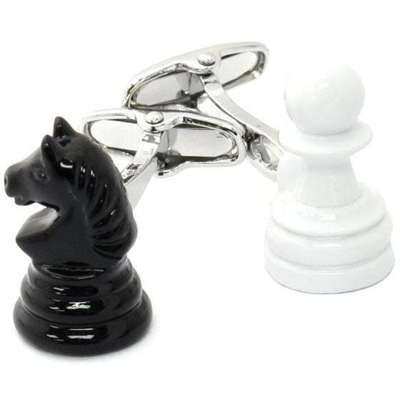 Black and White Chess Cufflinks Novelty Cufflinks Clinks Australia 