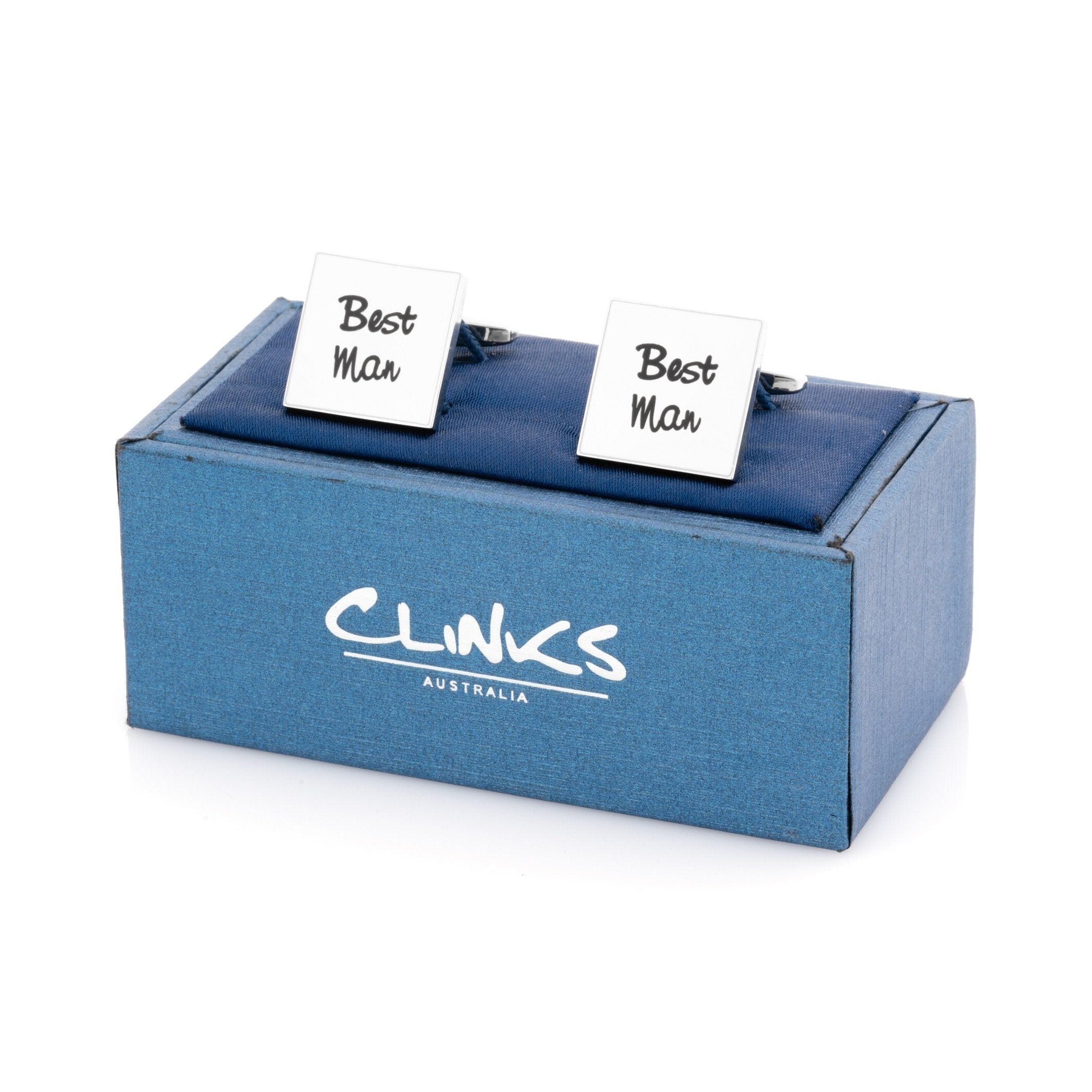 Best Man White Wedding Cufflinks Wedding Cufflinks Clinks Australia 