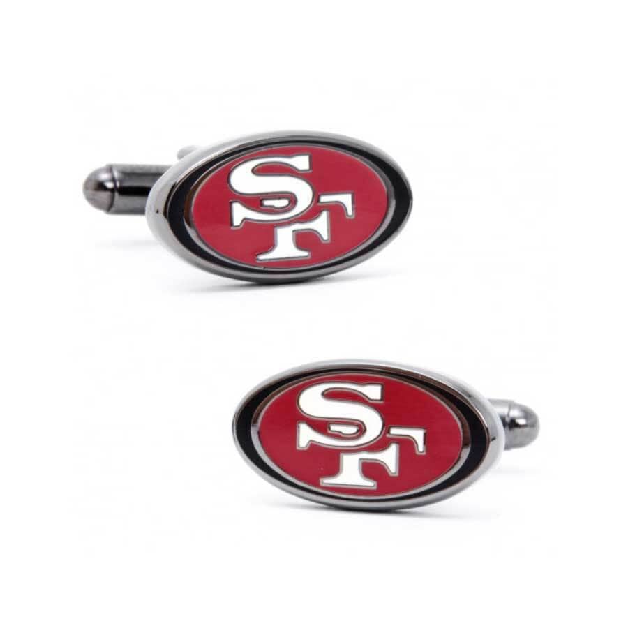 San Francisco 49er's Cufflinks Novelty Cufflinks NFL 