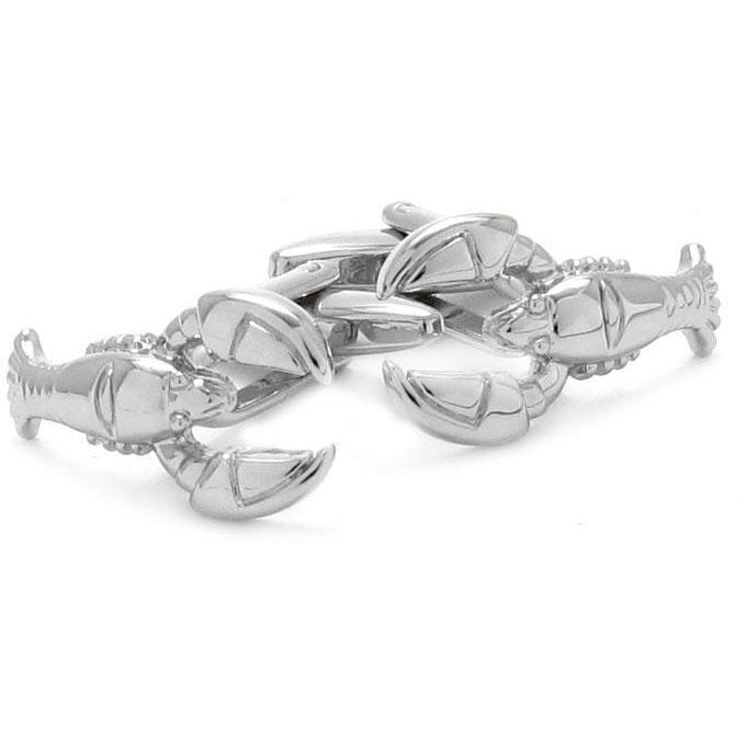 Silver Lobster Cufflinks Novelty Cufflinks Clinks Australia Silver Lobster Cufflinks 