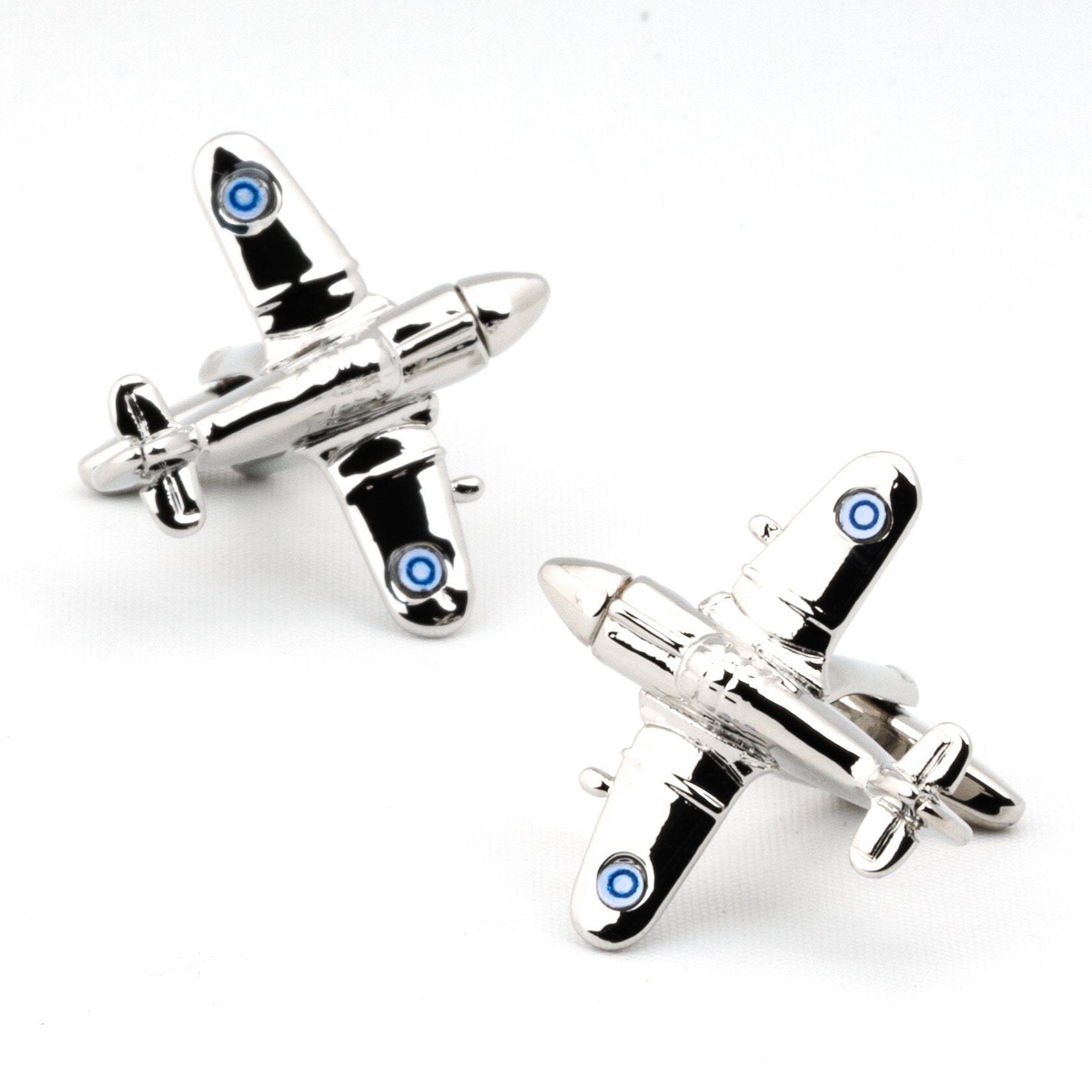 Silver Fighter Jet Plane Cufflinks Novelty Cufflinks Clinks Australia 
