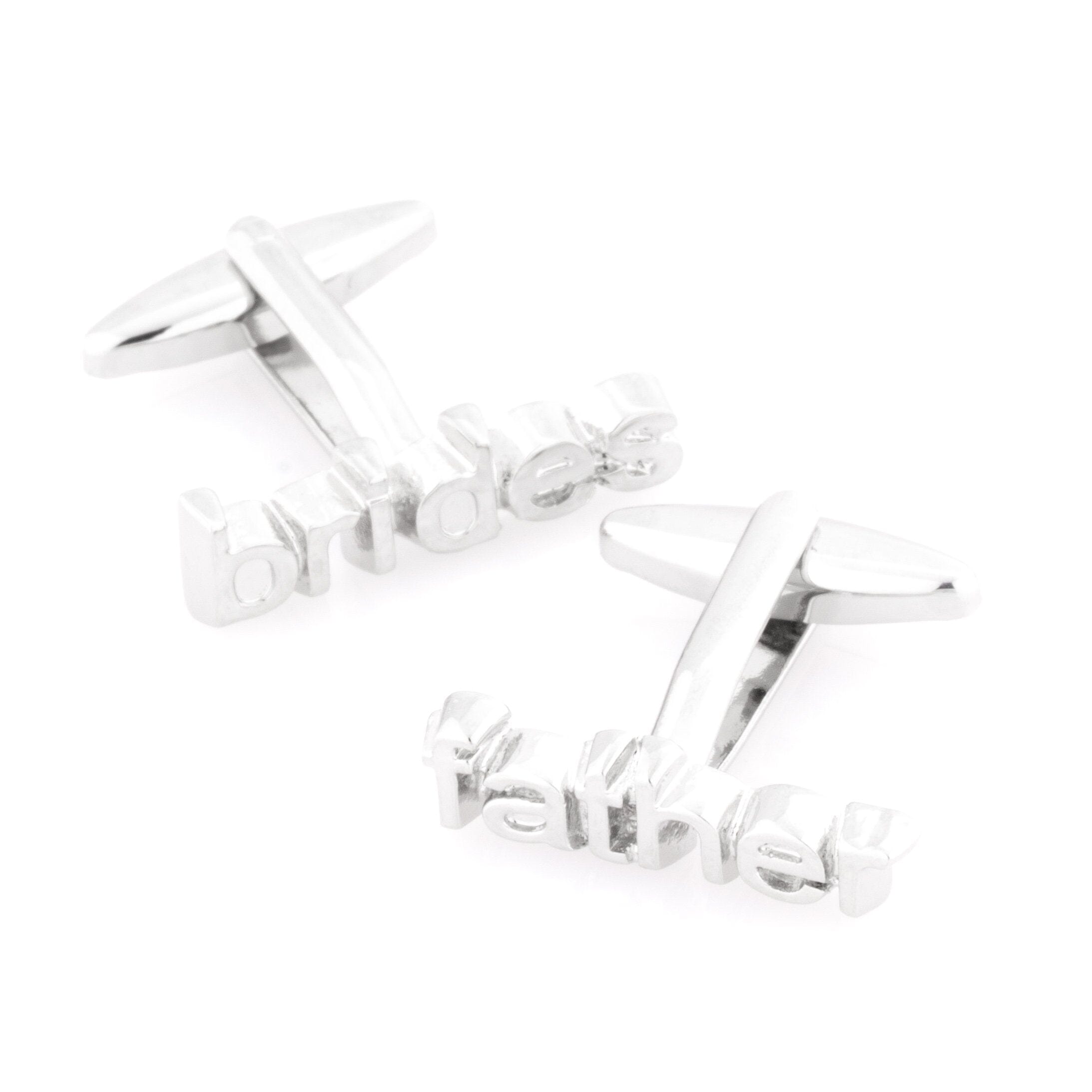 Brides Father cut-out style Wedding cufflinks Wedding Cufflinks Clinks Australia Brides Father cut-out style cufflinks 