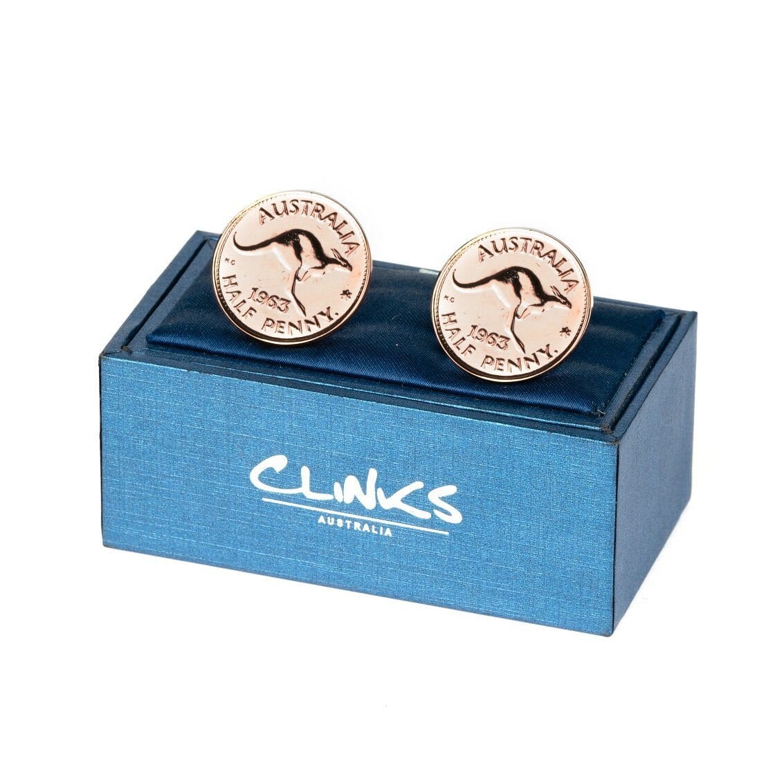 Australian Half Penny Coin Cufflinks Novelty Cufflinks Clinks Australia 