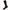 Spotted Red Dot Black Bamboo Socks by Dapper Roo Socks Dapper Roo