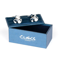 Silver Propeller Cufflinks Novelty Cufflinks Clinks Australia