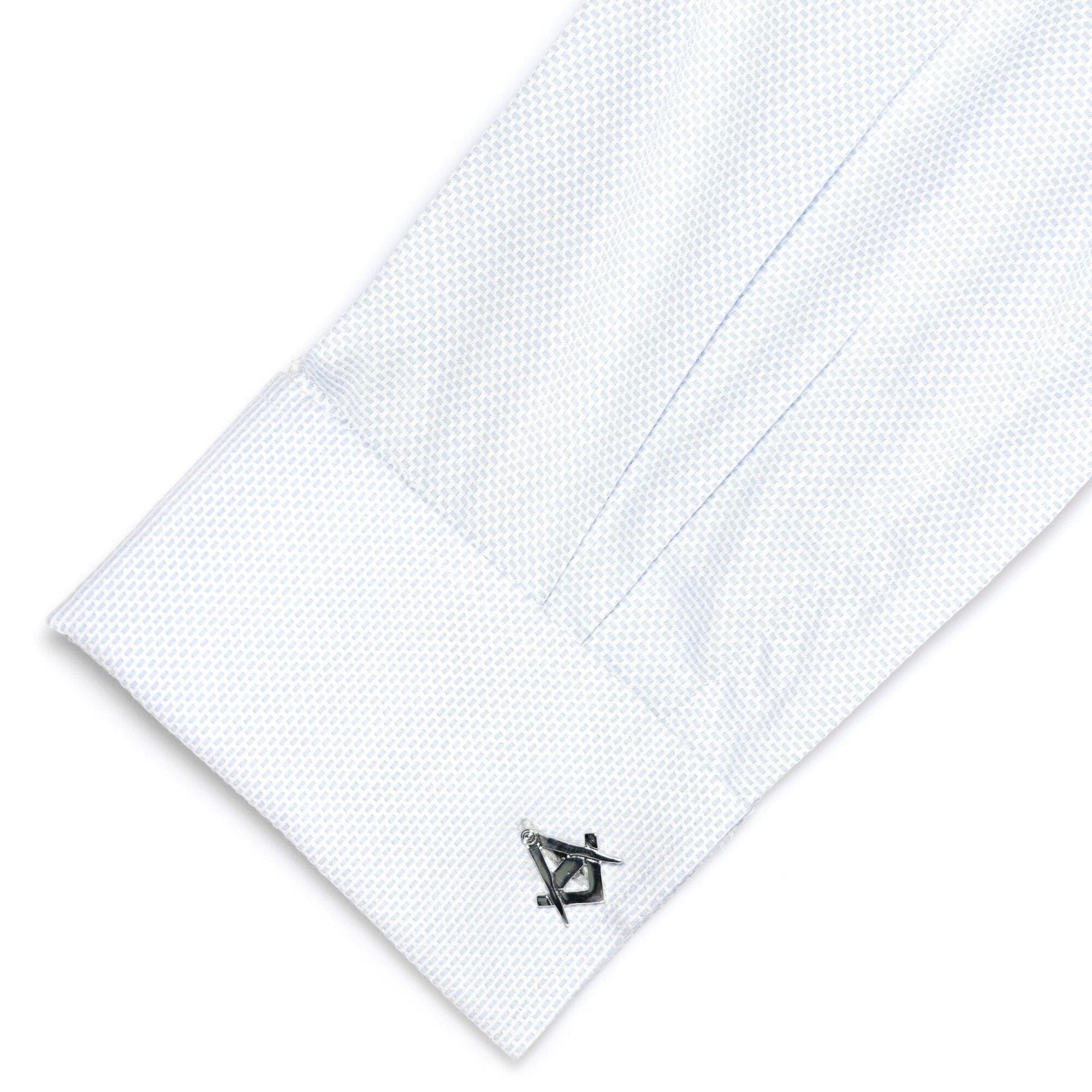 Freemason Masonic Silver Cufflinks Novelty Cufflinks Clinks Australia 