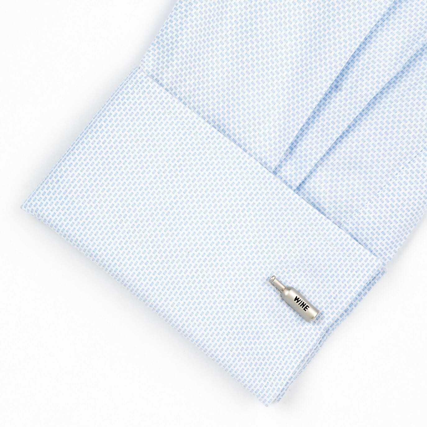 Silver Wine Bottle Cufflinks Novelty Cufflinks Clinks Australia 