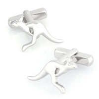 Australian Silver Kangaroo Cufflinks Silver Cufflinks Clinks Australia Australian Silver Kangaroo Cufflinks