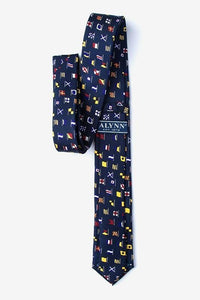 A-Z International Flags Skinny Tie Ties Clinks