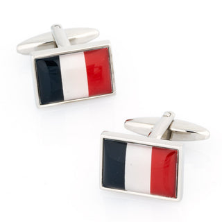 Flag of France - French Flag Cufflinks Novelty Cufflinks Clinks Australia 