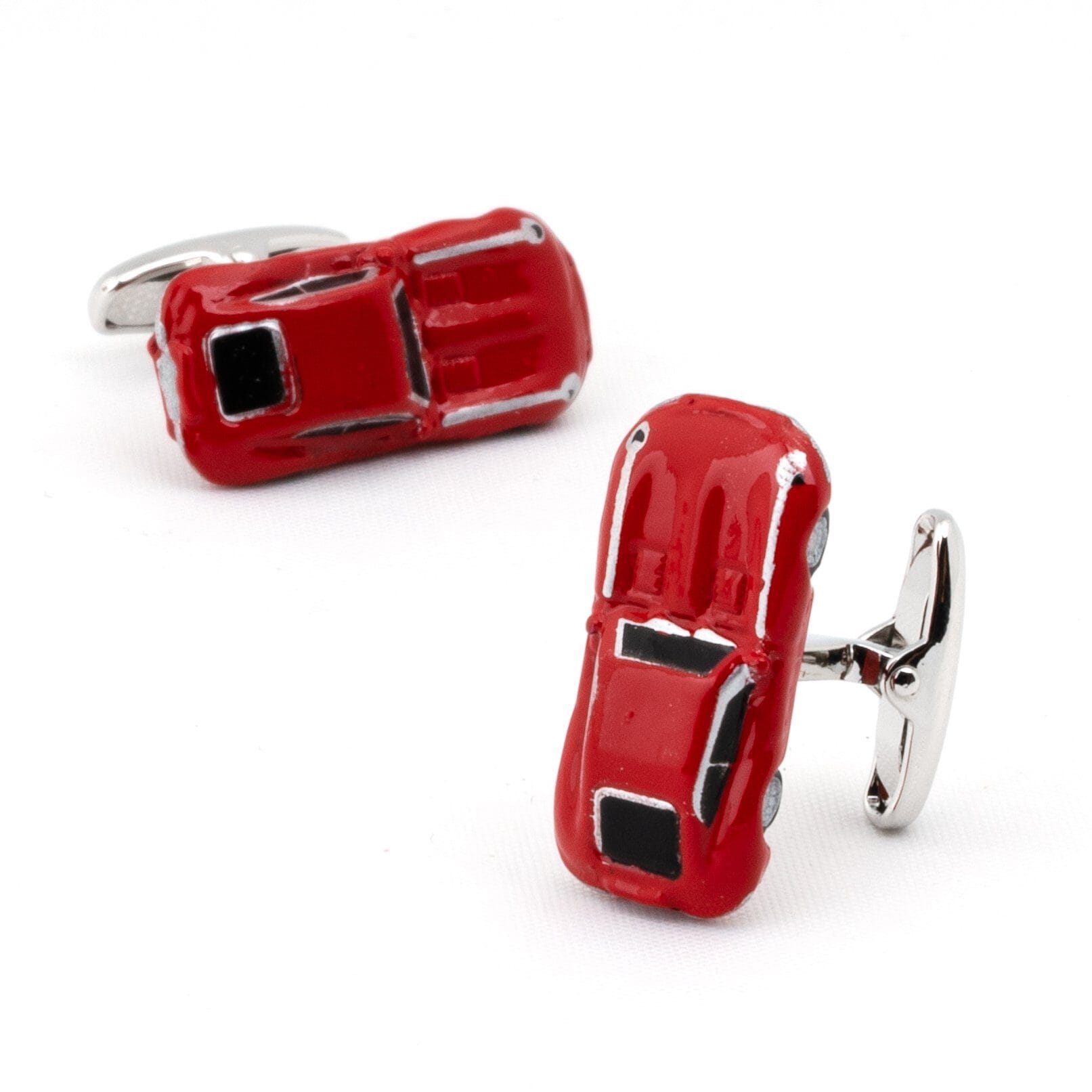 Red Jaguar Style E Type Car Cufflinks Novelty Cufflinks Clinks Australia 