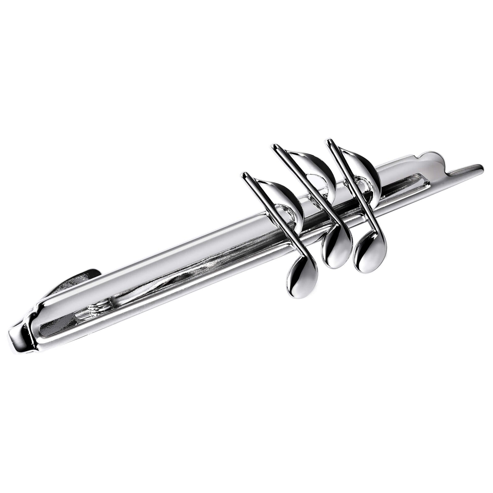 Three Music Notes Tie Clip Tie Clips Clinks Australia 