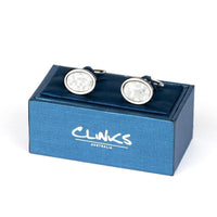 Crystal Mother of Pearl Mosaic Cufflinks Classic & Modern Cufflinks Clinks Australia