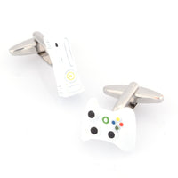 White Xbox Cufflinks Novelty Cufflinks Clinks Australia White Xbox Cufflinks