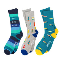 Dad Fishing Socks Gift Set Gift Set Clinks