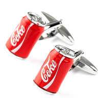 Coke Cola Can Cufflinks Novelty Cufflinks Clinks Australia