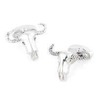 Bulls Head with Horns Cufflinks Novelty Cufflinks Clinks Australia Bulls Head with Horns Cufflinks