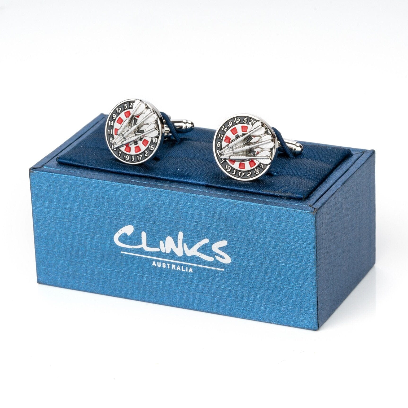 Darts and Board Cufflinks Novelty Cufflinks Clinks Australia 