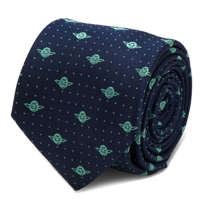 Yoda Dot Star Wars Navy Tie Ties Star Wars 