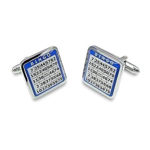 BINGO Cufflinks Novelty Cufflinks Benjamin Cufflinks BINGO Cufflinks 
