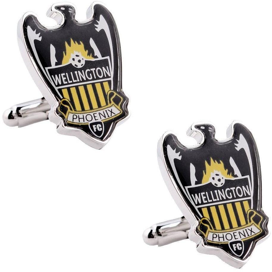 Wellington Phoenix FC A-League Football Cufflinks Novelty Cufflinks A-League Wellington Phoenix FC A-League Football Cufflinks 