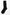 Black Ribbed Socks Socks Clinks